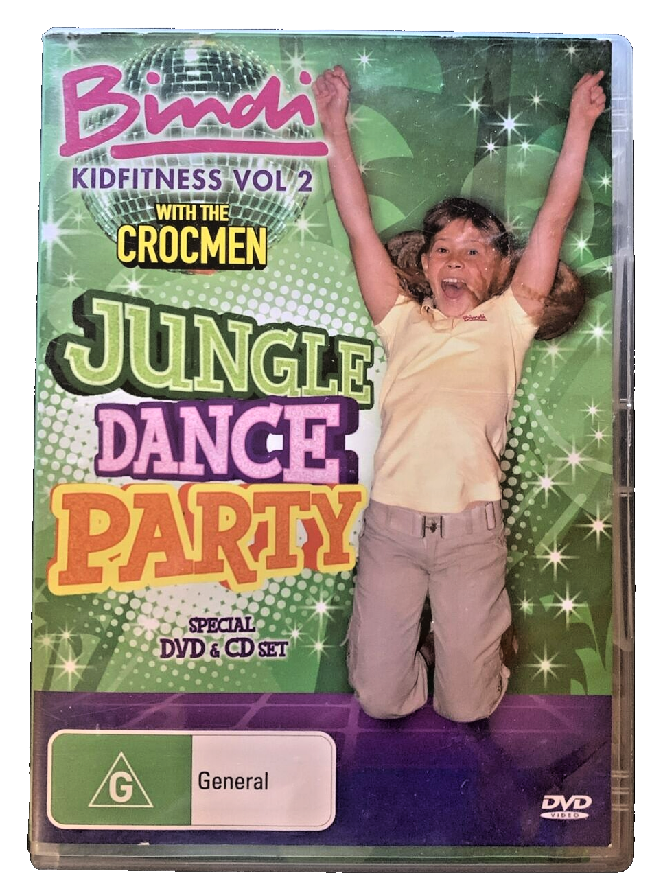 Bindi - Kidfitness: Vol. 2 - Jungle Dance Party DVD & CD Box