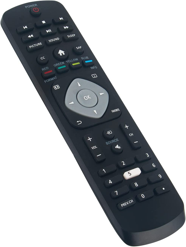 New Replace Remote Control for Philips TV 24PFL3603 24PFL360