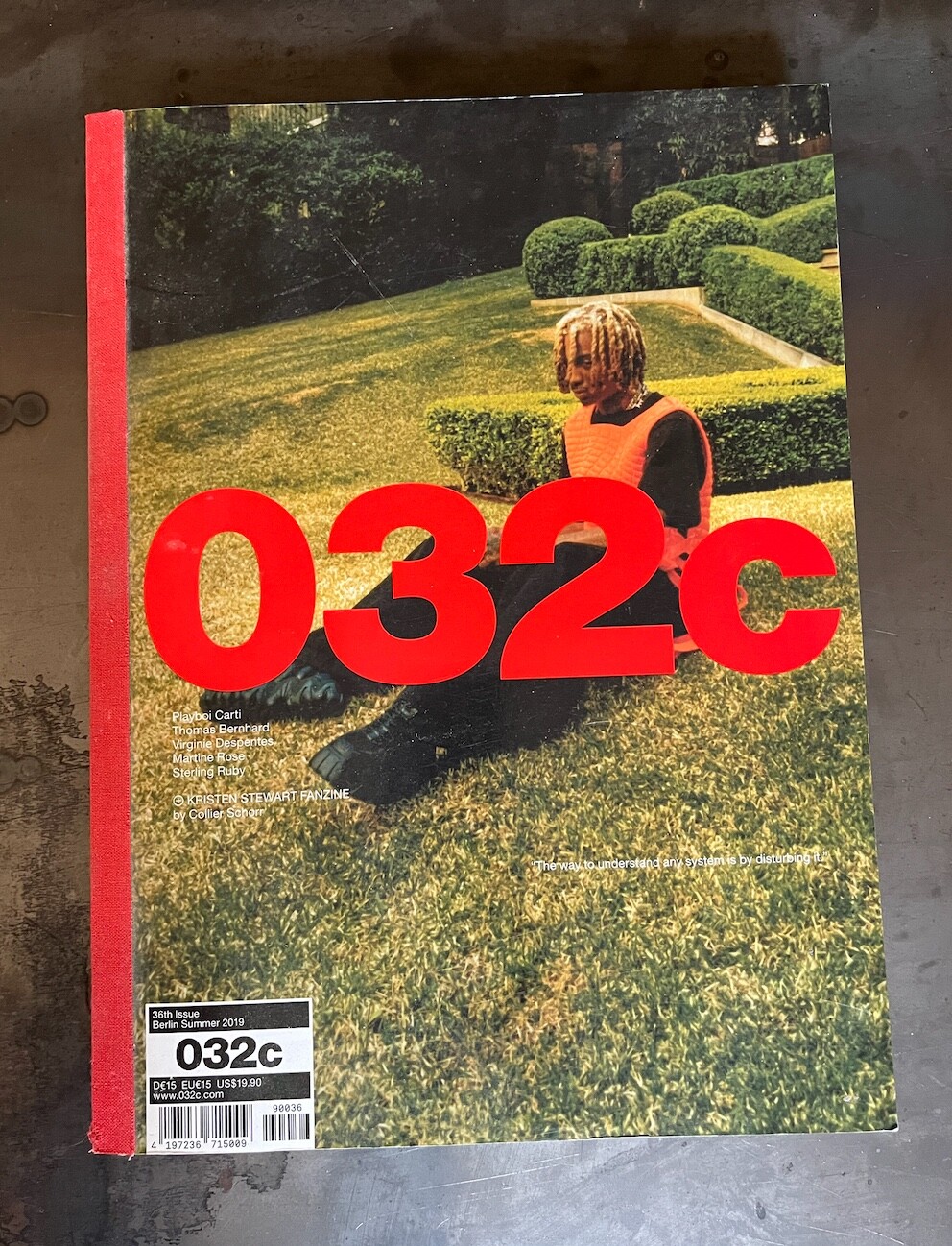 その他 032c magazine 032c Magazine Issue 36 (Spring/Summer, 2019) Playboi Carti
