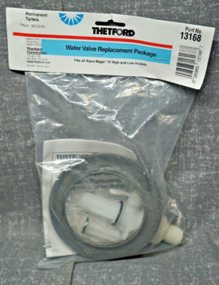 Thetford Aqua Magic IV (4) Replacement Water Valve Kit - High/Low Toilet - 13168