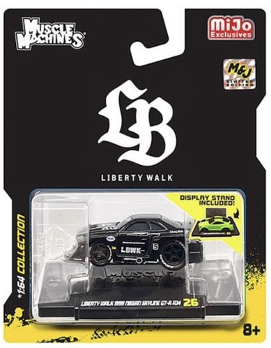 Muscle Machines LBWKスカイラインGT-R R34 2台セット MUSCLE MACHINES 2023 '99 LIBERTY WALK NISSAN SKYLINE GT-R