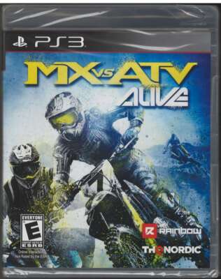 MX vs. ATV Alive PS3 (Brand New Factory Sealed US Version) Playstation 3