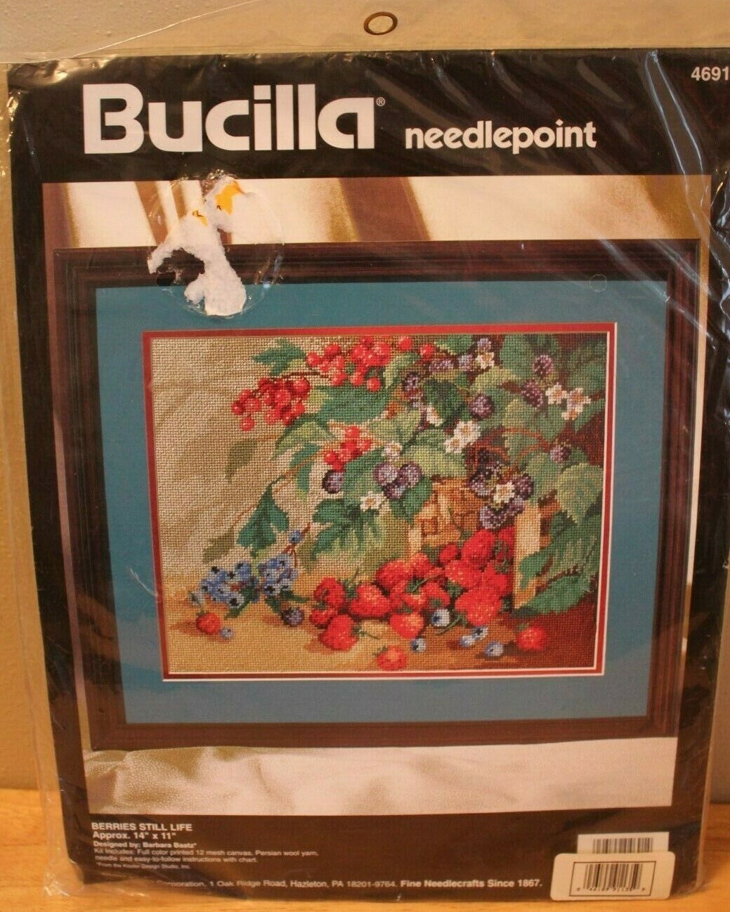 Bucilla Needlepoint Berries Still Life 4691 14