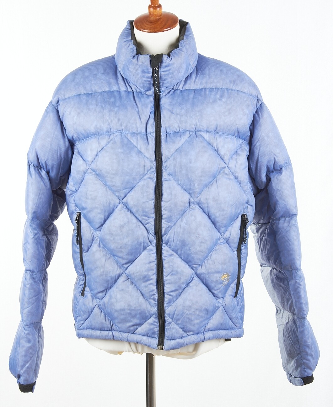 Womens MOUNTAIN HARDWEAR Ski Jacket 10 in Periwinkle Blue Down Puffer