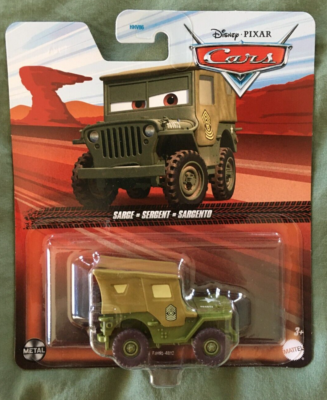Disney cars sarge hotsell