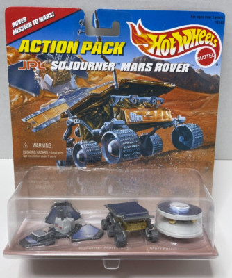 Vintage - HOT WHEELS 1996 JPL Sojourner Mars Rover Mission - New No Yellow - VGC