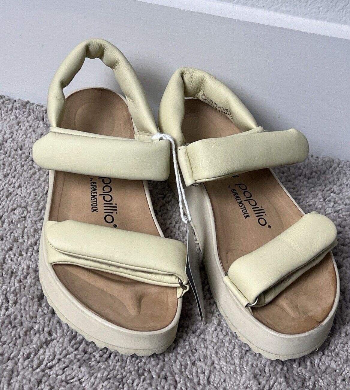 靴 herlipto Trois Tweed Platform Sandals 靴 herlipto Trois Tweed Platform Sandals 36 light beige