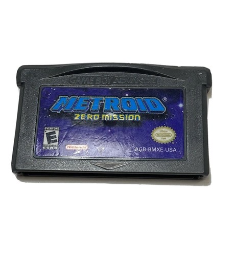 Metroid Zero Mission Nintendo Game Boy Advance GBA Cart Only Metroid Zero Mission Nintendo Game Boy Advance GBA Cart Only