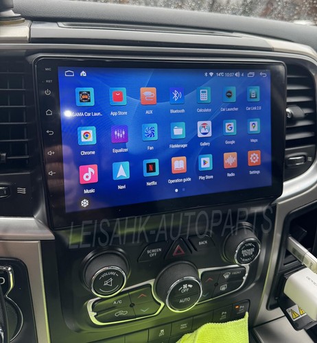 For RAM Truck 2013-2019 Apple CarPlay Android Auto GPS Navi Radio Head Unit