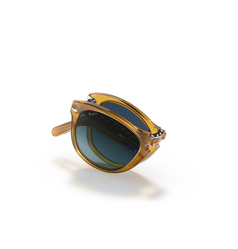 Pre-owned Persol 714 Steve Mcqueen 714sm Folding Polarized Sunglasses C. 204/s3 In Yellow