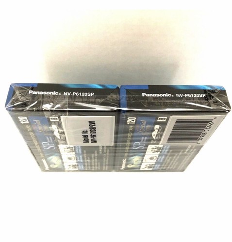 Brand New Package Of 2 Panasonic 8mm Camcorder Tapes Factory Sealed