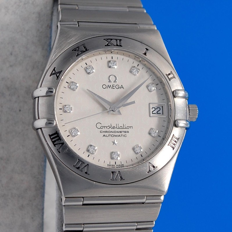 mens omega constellation watch
