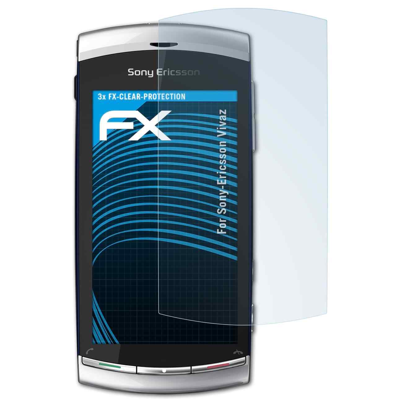 atFoliX® FX-Undercover Película de Privacidad Sony-Ericsson Vivaz