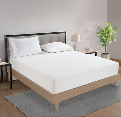 Waterproof Mattress Protector Premium 100% Cotton Terry Breathable Cover Sizes