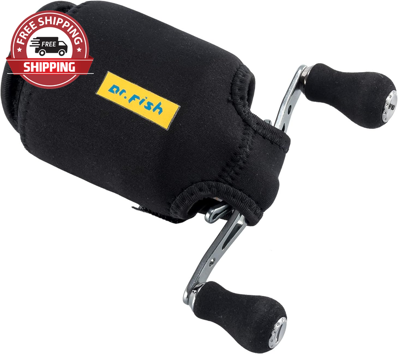 2 Pack Baitcasting Fishing Reel Cover Profective Low Profile
