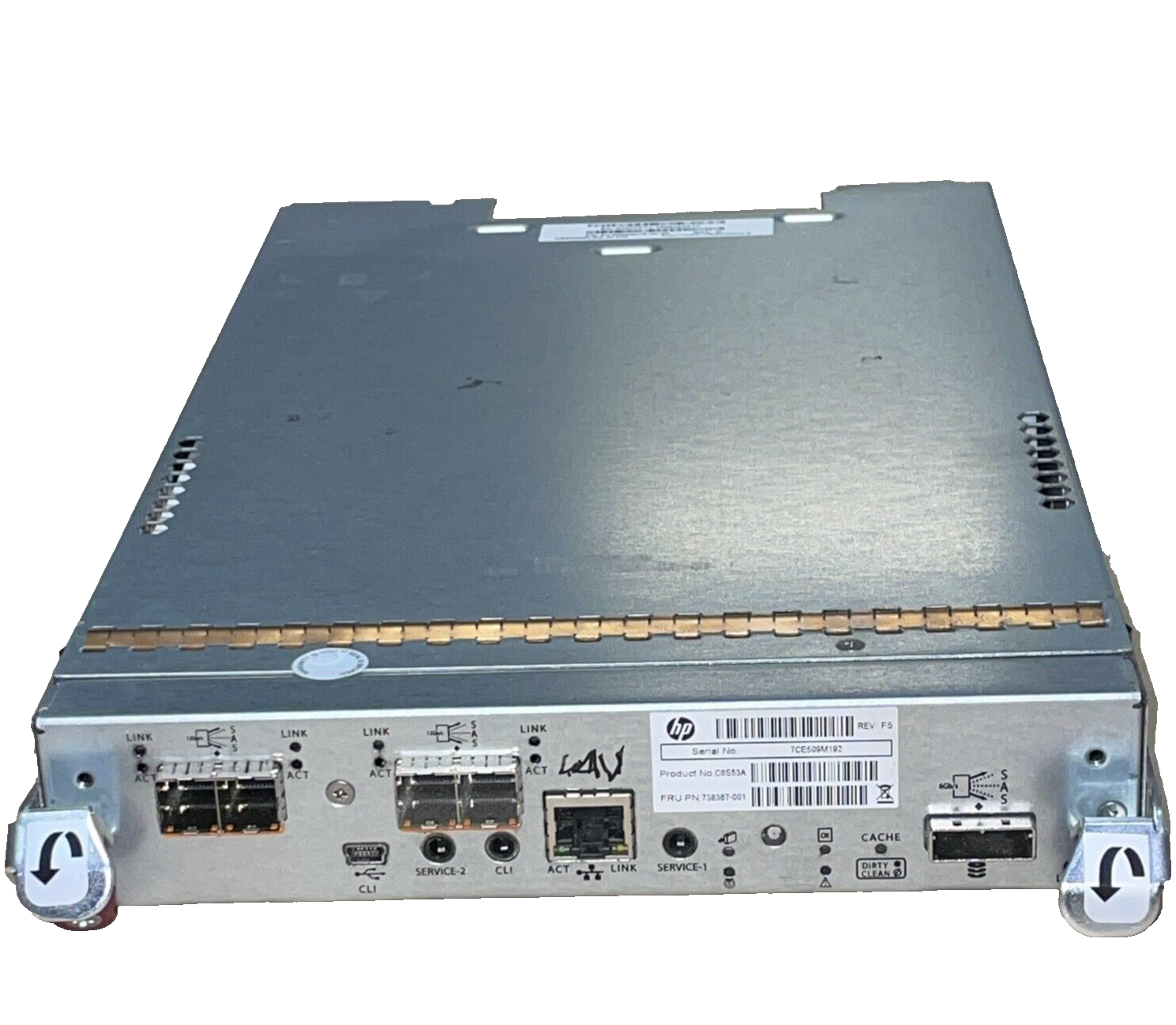 HP MSA 2040 Model: 738367-001 C8S53A - 12G SAS Raid Controller