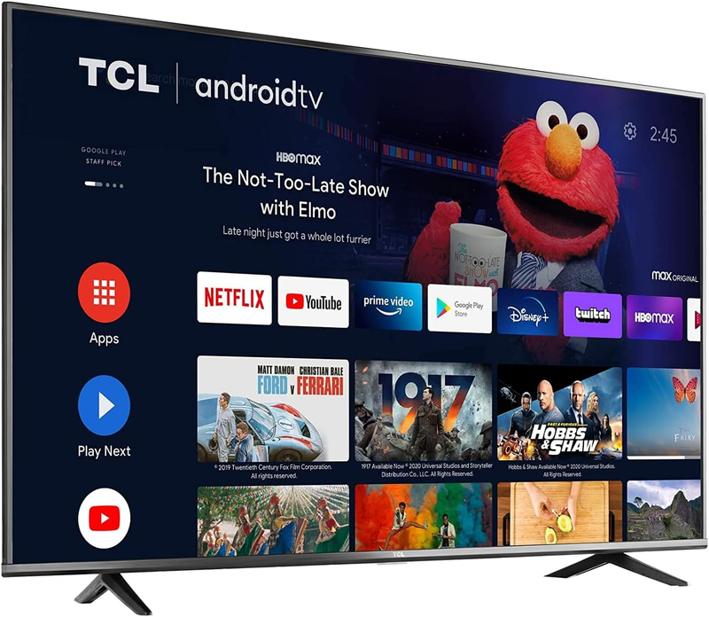 TCL 43-Inch Class 4-Series 4K UHD HDR Smart Android TV - 43S434 
