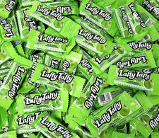 Wonka Laffy Taffy Sour Apple Candy, Fun Size Taffy Bars ...