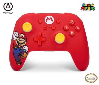 PowerA Wireless Controller for Nintendo Switch - Mario Joy (NSGP0012-01) - [LN] 