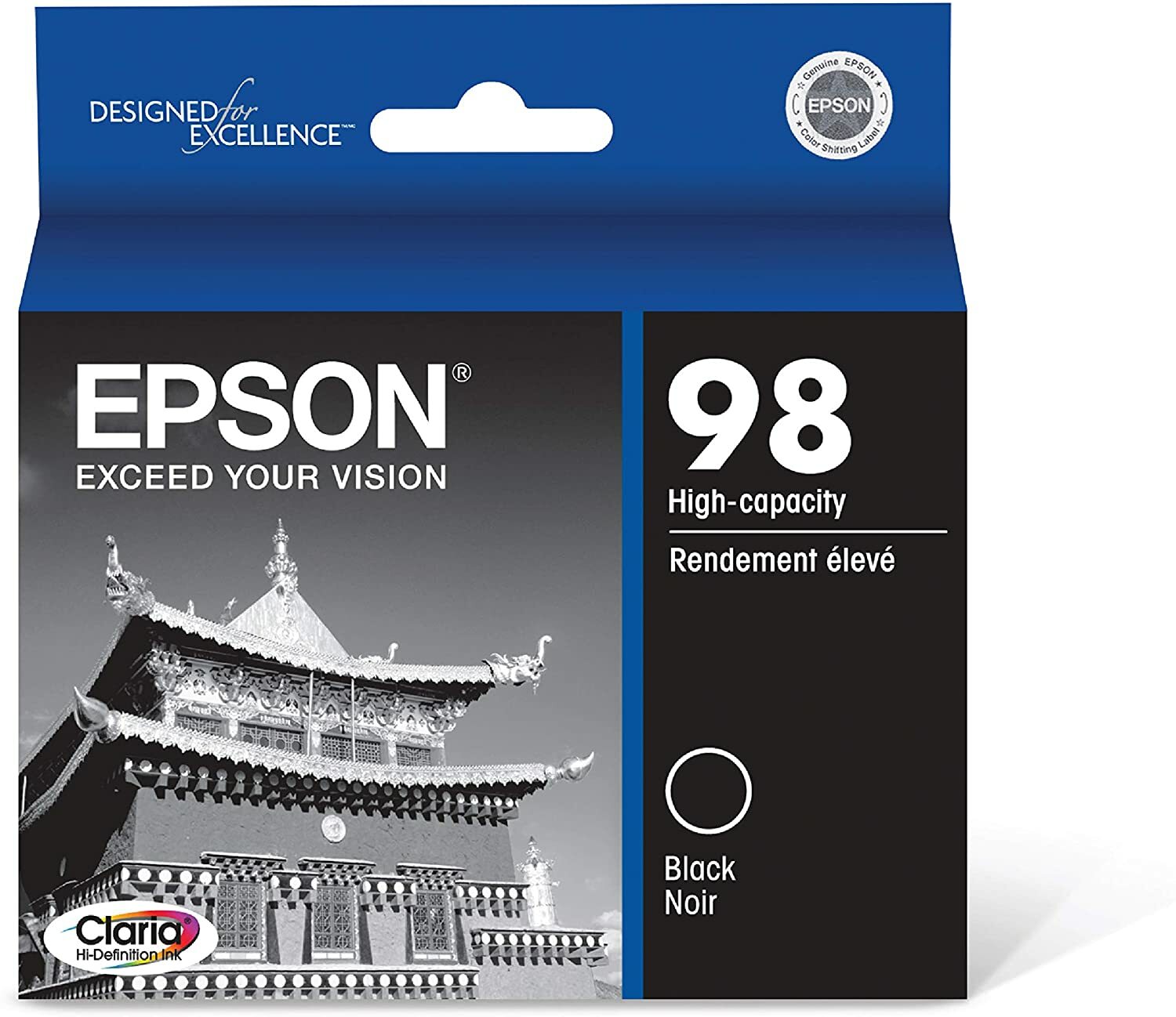 Epson C13T098120 Cartouche d'encre Noir