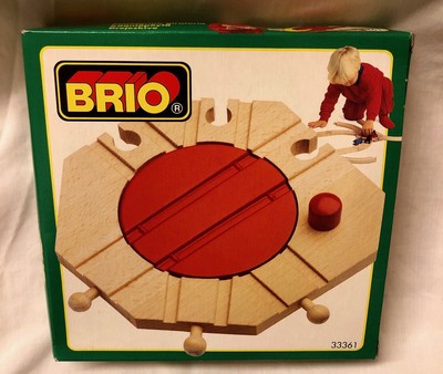 brio train turntable