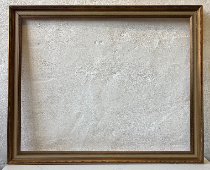 Cadre Photo Vintage Blanc Vieilli Cadre Photo Dimensions 92,5 X 73,7 Cm