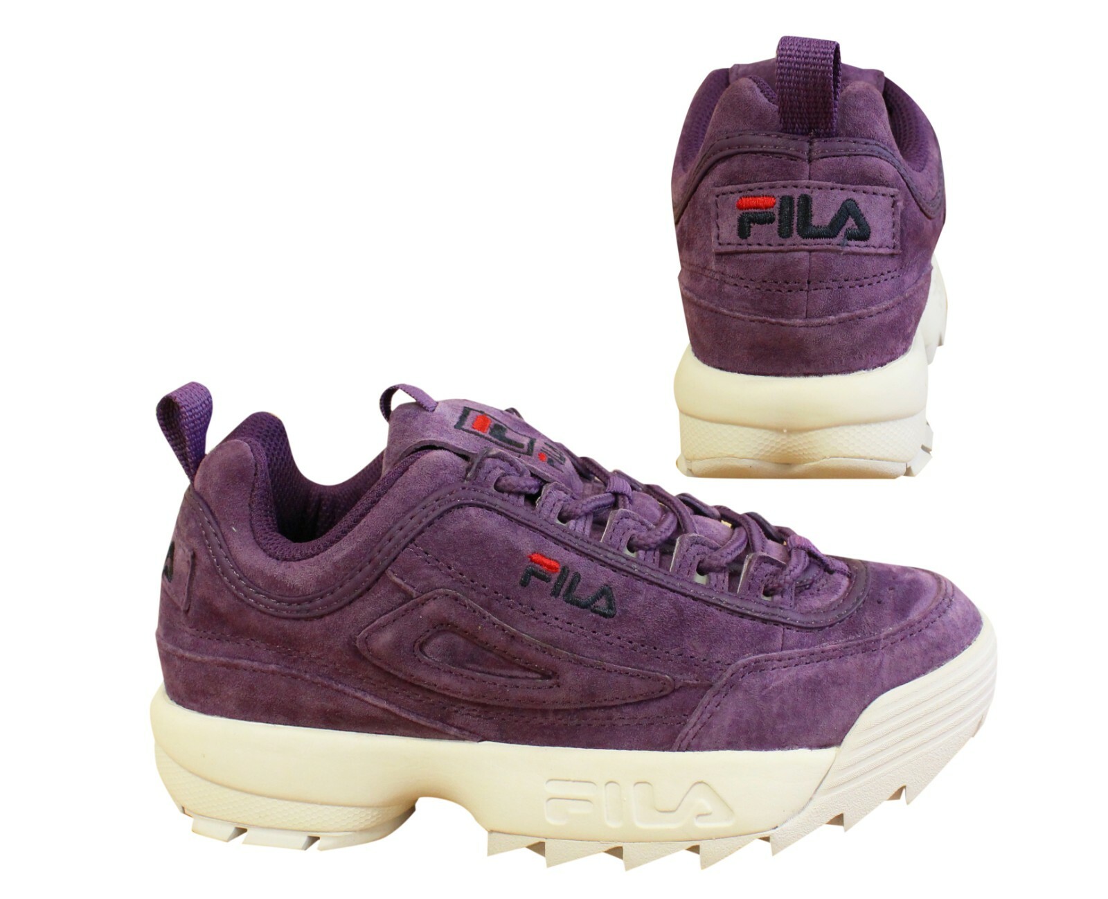 fila disruptor homme violet