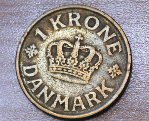 1925 Denmark 1 Krone