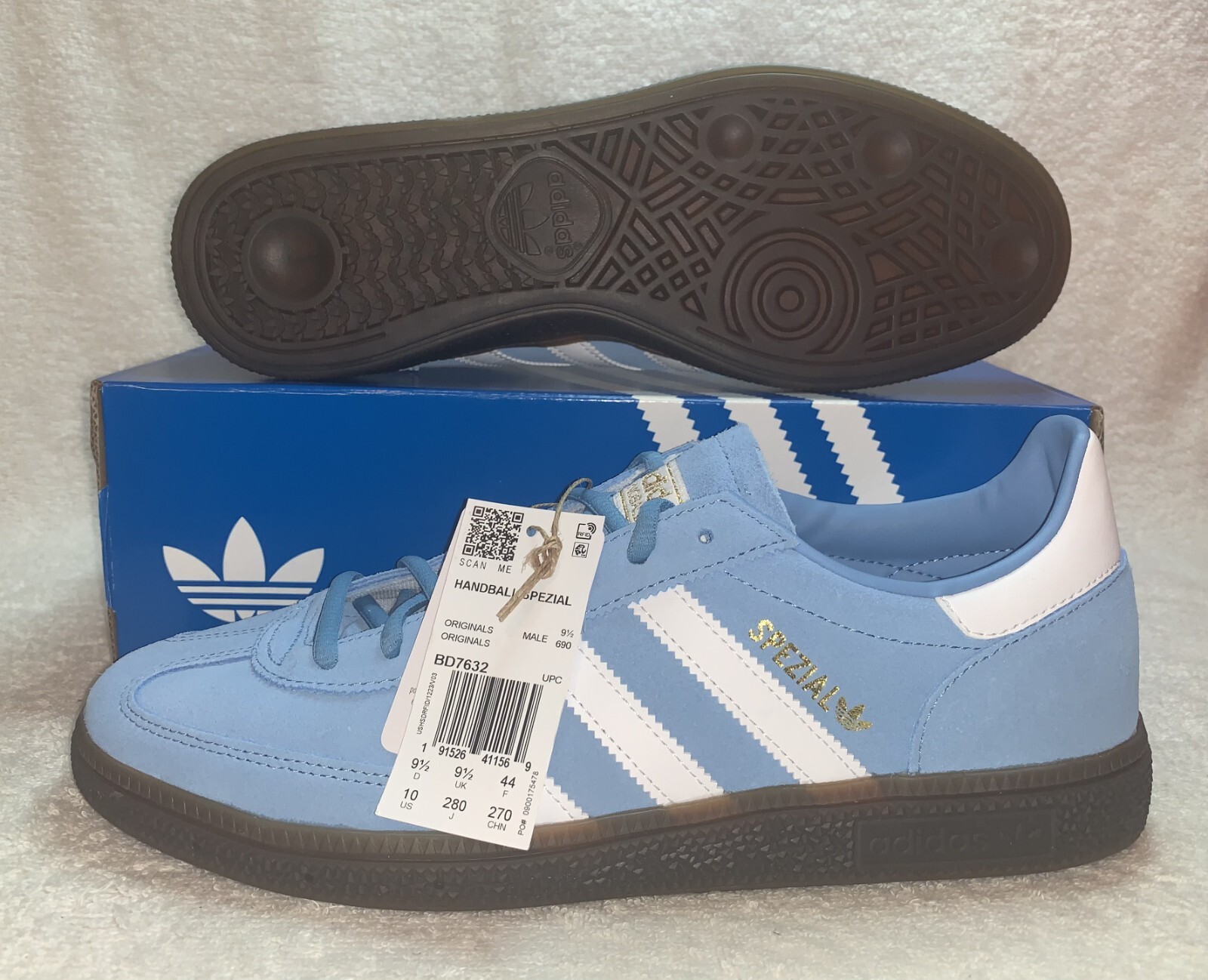 ADIDAS ORIGINALS HANDBALL SPEZIAL CASUAL SNEAKERS MENS SZ 10