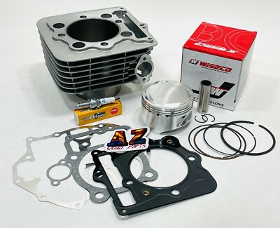 Honda 400EX 400 EX Top End Cylinder Kit Wiseco Piston Gaskets Stage 1 Hot Cam