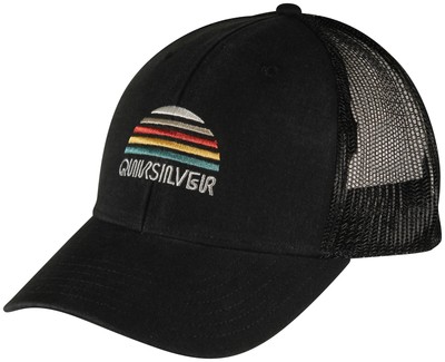 Кепка Quiksilver Stringer Trucker — черная — новинка