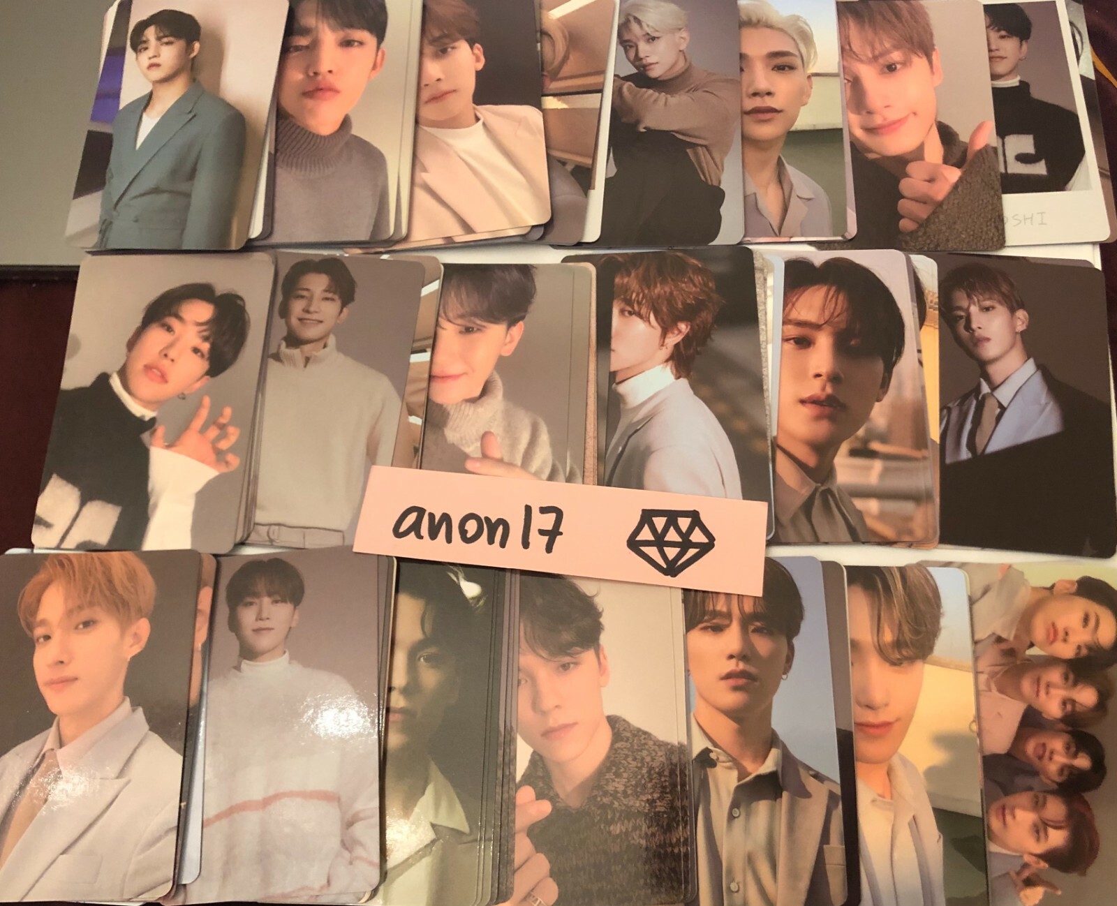 セブチ インコンプリート トレカ セット SEVENTEEN 2021 Online Concert Incomplete Trading Card