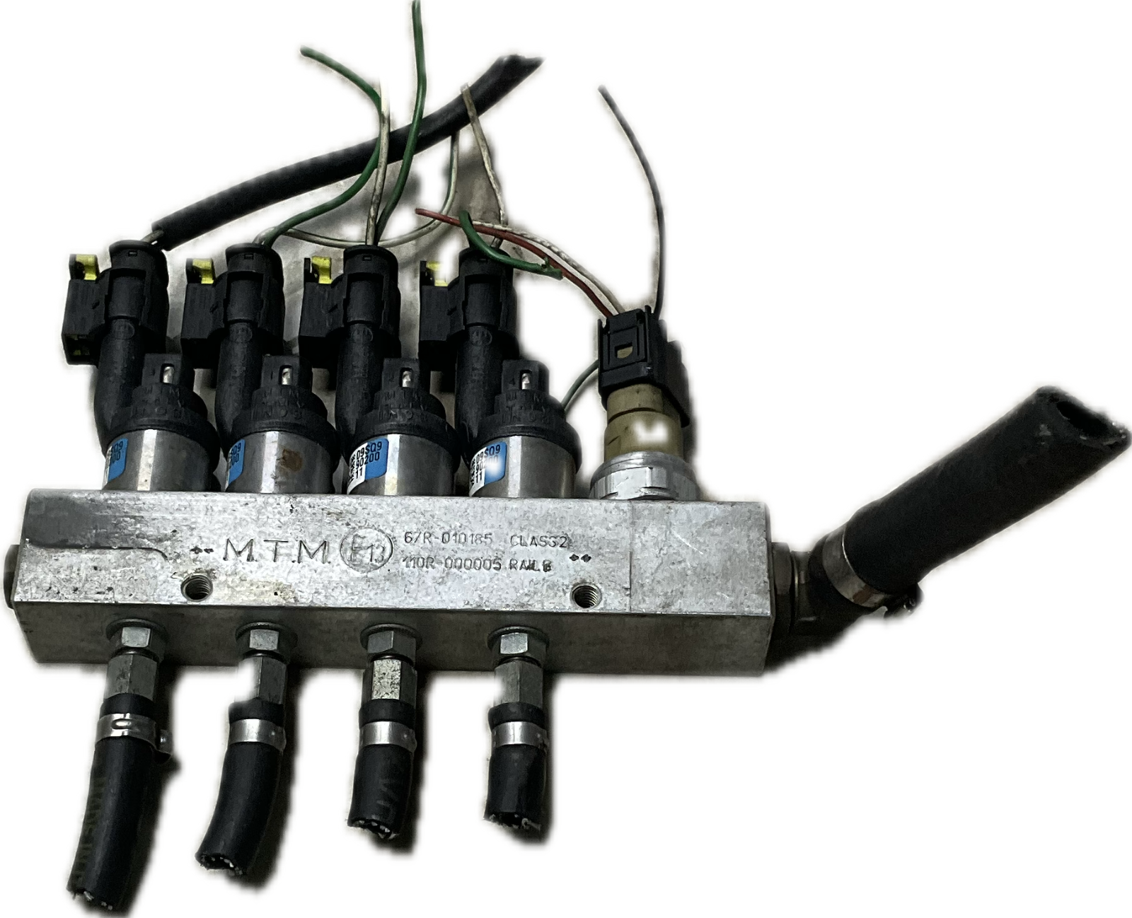 Rail iniettori GPL MTM per vari modelli  codice ricambio: 09SQ990200 ricambio