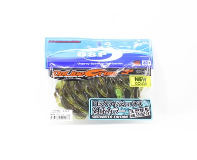 OSP Soft Lure Dolive Craw 3 Inches Salt TW-209 (1283)