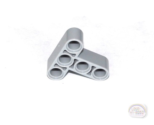 LEGO Technic - 10 x 'T' Studless Beams - Lt Blu Gry - Liftarms - New - (NXT,EV3)