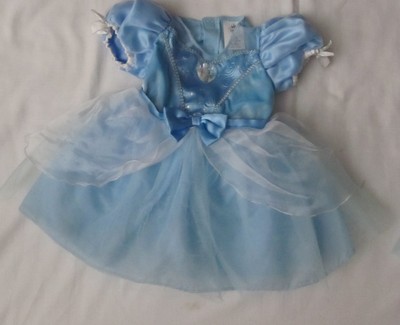 Lot of Disney Store Dress Up Clothes Frozen Size 2 Cinderella Size 12 18 Months