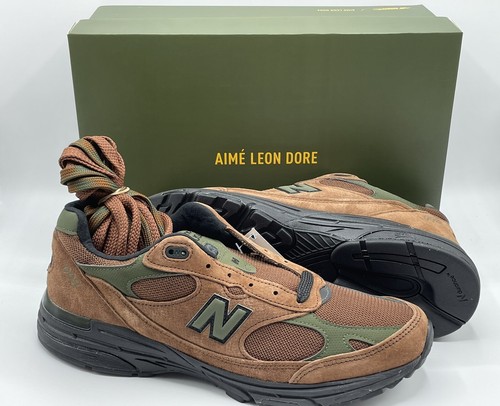 New Balance 993 Aime Leon Dore Brown Beef & Broccoli Size 11.5