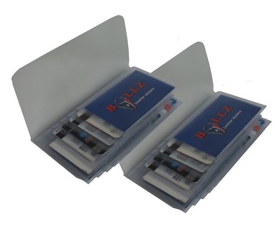 Set of 2-  Heavy Duty 12 Pages Secretary Long Wallet Inserts  MADE IN USA e2912