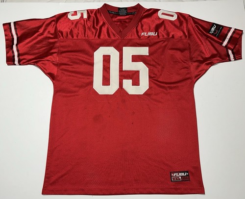 90s duke footballshirt XL 貴重 鬼レア Vintage 90s Y2K FUBU Sport Football Jersey Size XL | Depop