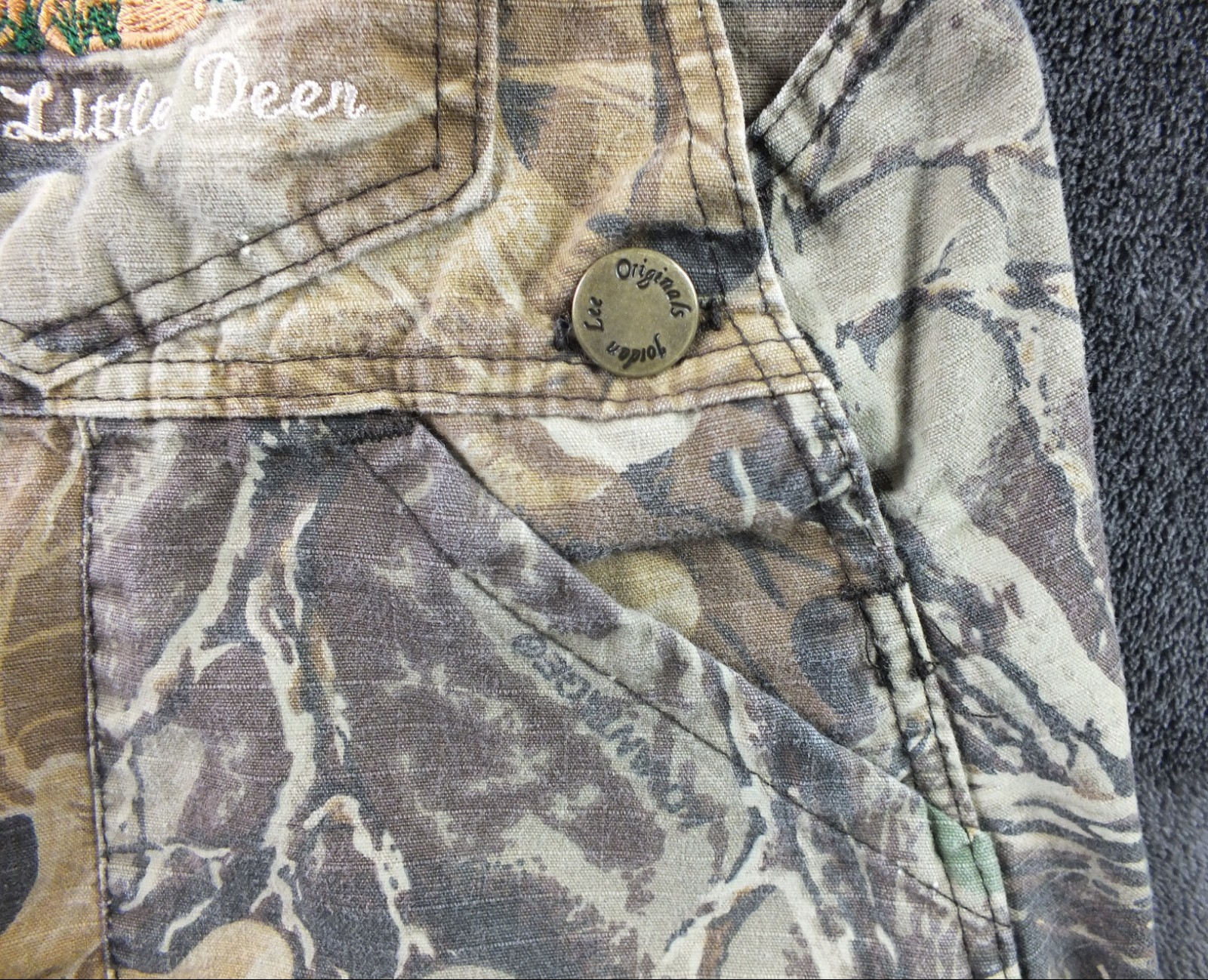 Jordan Lee Originals Girl's Camo Daddy's Little Deer Hunting Dress