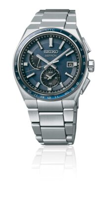 Pre-owned Seiko Astron Nexter Sbxy037 Solar Radio Men's Watch Silver Full Auto Calendar