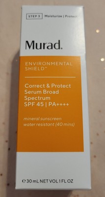 Murad Environmental Shield -  Correct & Protect Serum Broad Spectrum SPF 45 -1oz