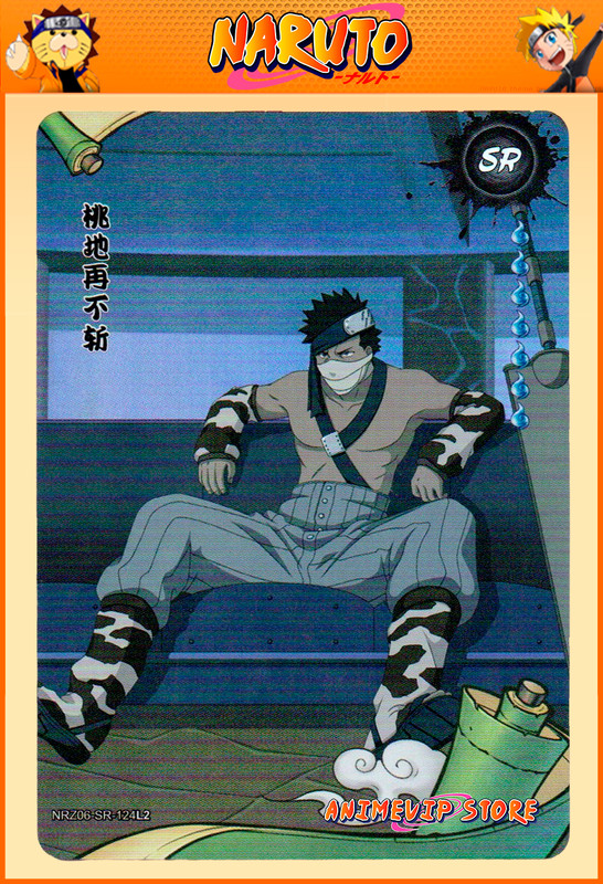 Zabuza Momochi | Nrz06-Sr-124l2 | Card/Carte Naruto Kayou Collection
