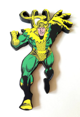Loki Master of Mischief - Marvel - Cut Out Thick 3.5 inch Magnet - Choose from 2