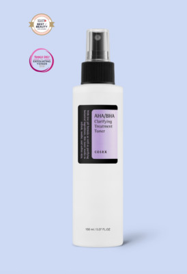 COSRX AHA BHA Clarifying Treatment Toner 150ml + 1 sample US Seller