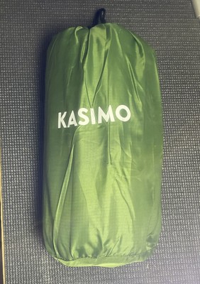KASIMO Camping Sleeping Pad, Ultralight Camping Mat with Built In Pillow