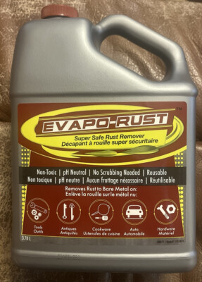 Evapo-Rust ER012 The Original Super Safe Rust Remover Non-Toxic 1 Gallon-128 oz