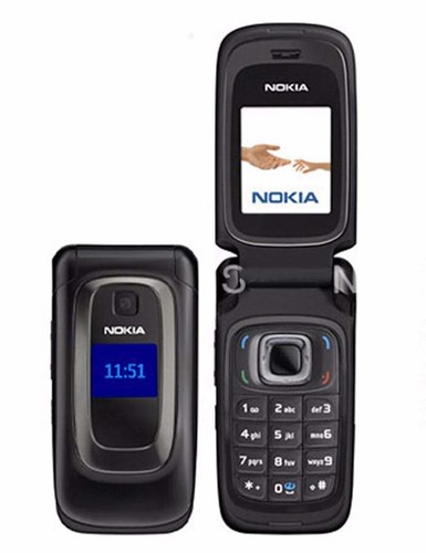 Nokia 6350 - Red and Black ( Bell Mobility ) Rare Cellular