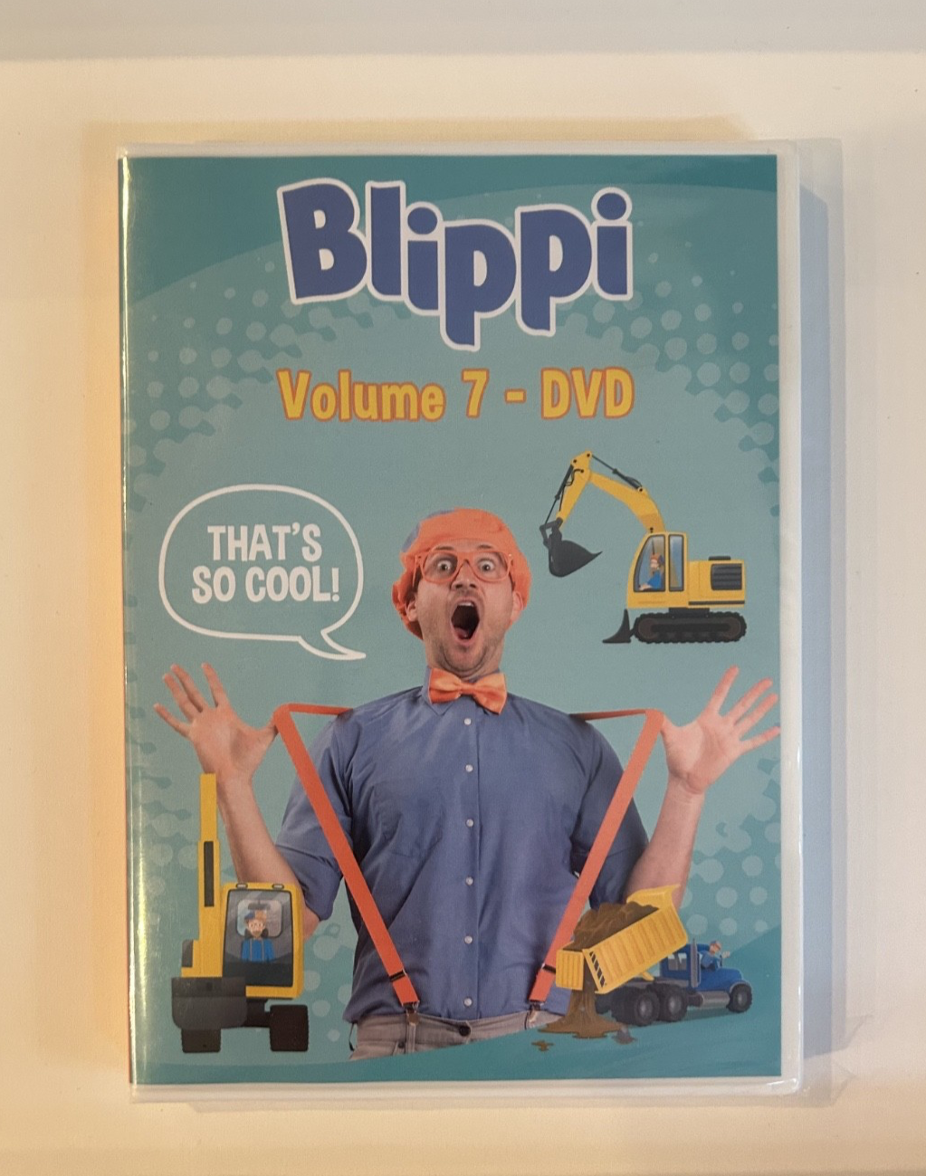 New Blippi DVD Volume 7 SEALED Original Construction Farm