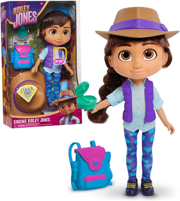 RIDLEY JONES Netflix Singing Doll, 10-Inch Articulated, Poseable Doll and Access